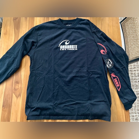 Carhartt WIP (Work In Progress) “LIFE TOOLS” XL long sleeve shirt - Picture 1 of 2